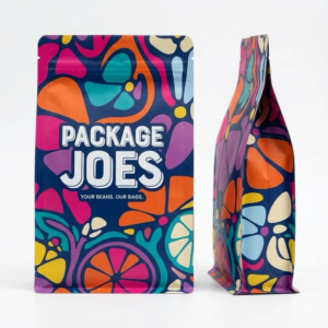 12oz Brown Kraft Paper Coffee Bag with Valve